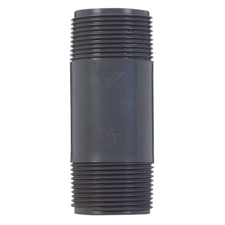 B & K B&K Schedule 80 1-1/4 in. MIP X 1-1/4 in. D MIP PVC 4 in. Nipple 1 pk 506-040